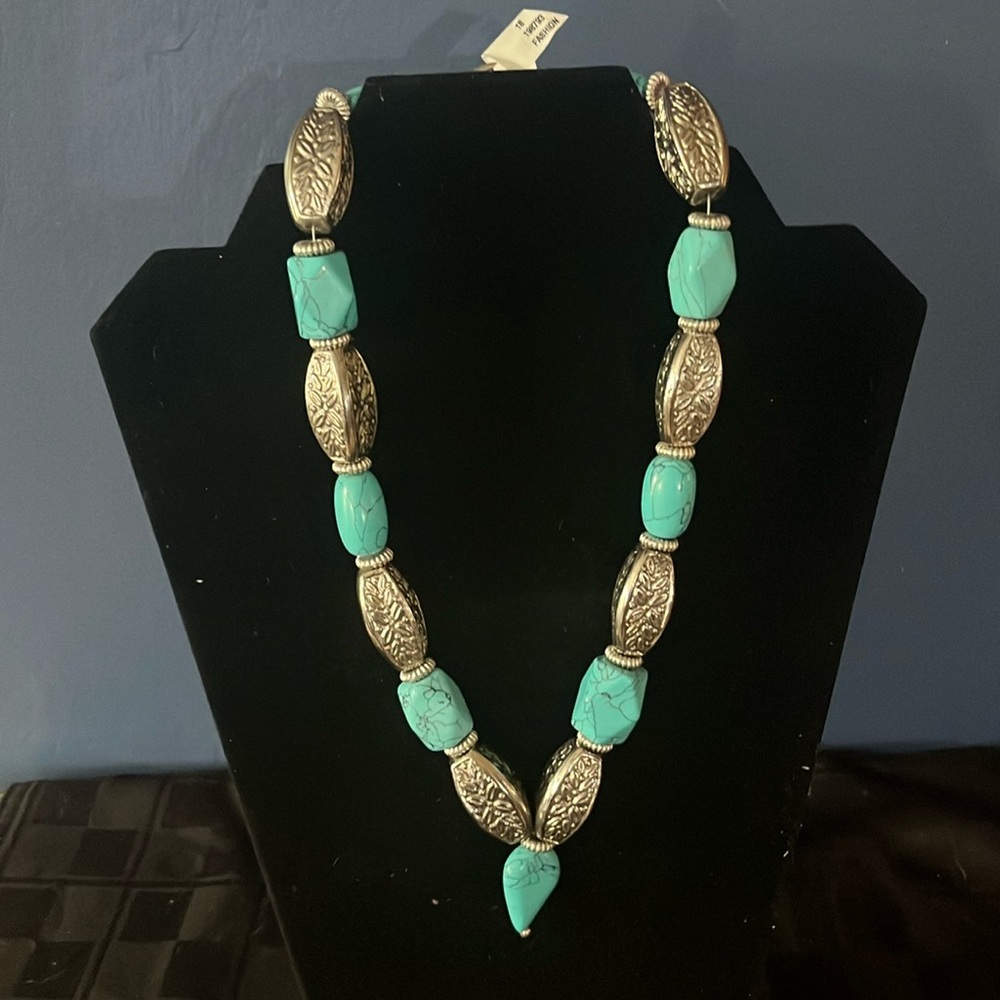 Turquoise Treasure in Silver